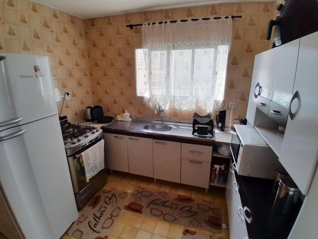 Grande 2 Quartos Com Ar, 115 Metros Da No Centro, Roupa De Cama E Banho Garagem Apartamento *